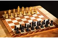Set di scacchi senza Timeless - scacchiera (campo 58 mm), figure (re 96 mm)